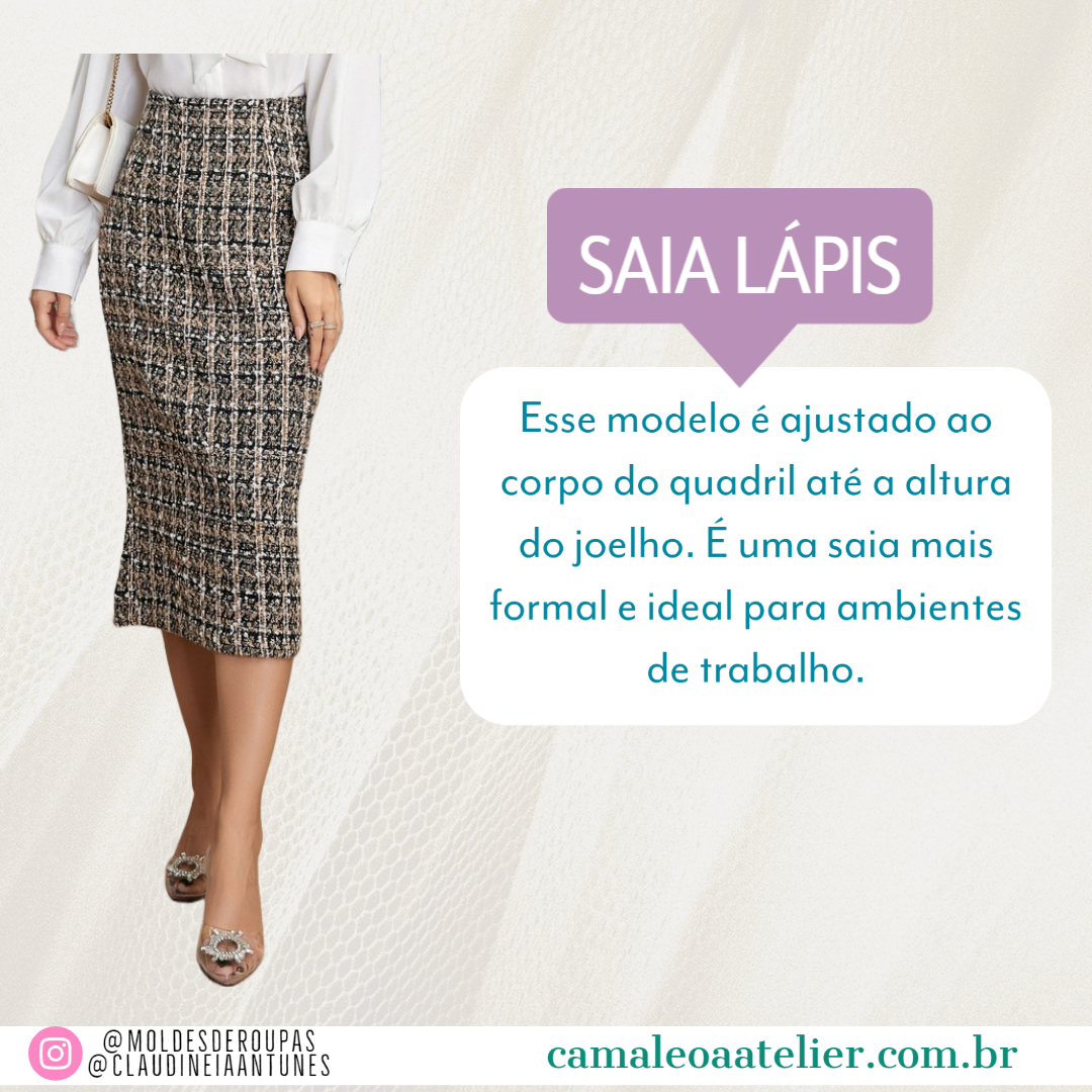 Tipos De Saias Camaleoa Atelier De Costura