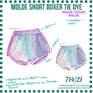 Molde Short Boxer Tie Dye 714/21