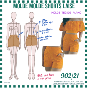 Molde Short Laise 902/21