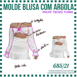 Molde Blusa com Argola 685/21