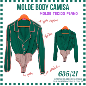 Molde Body Camisa 635/21