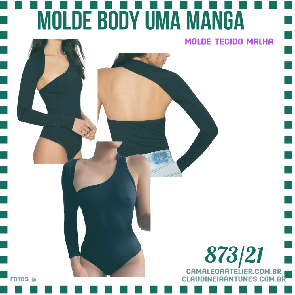 Molde Body uma Manga 873/21