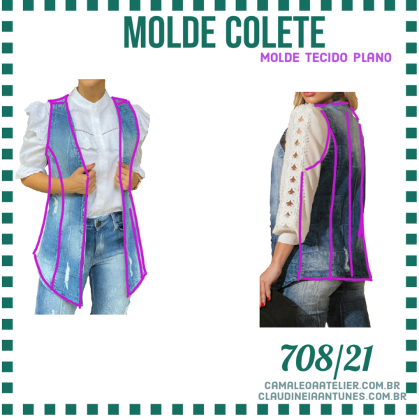 Molde Colete 708/21