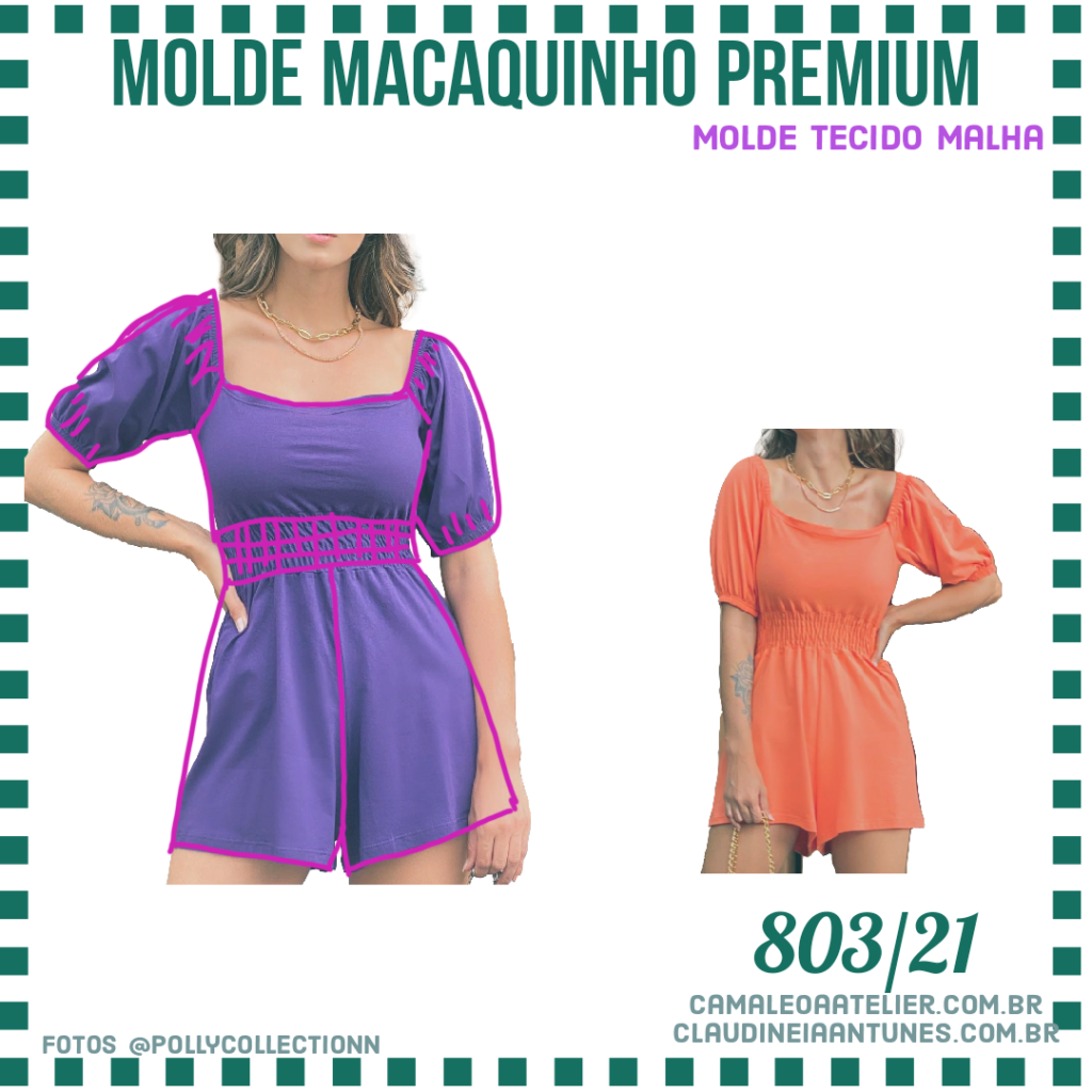 Molde Macaquinho Premium 803/21