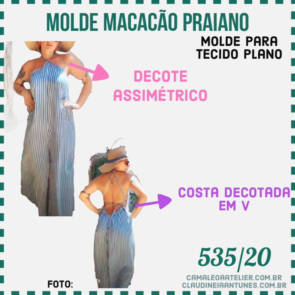 Molde Macacão 535/20
