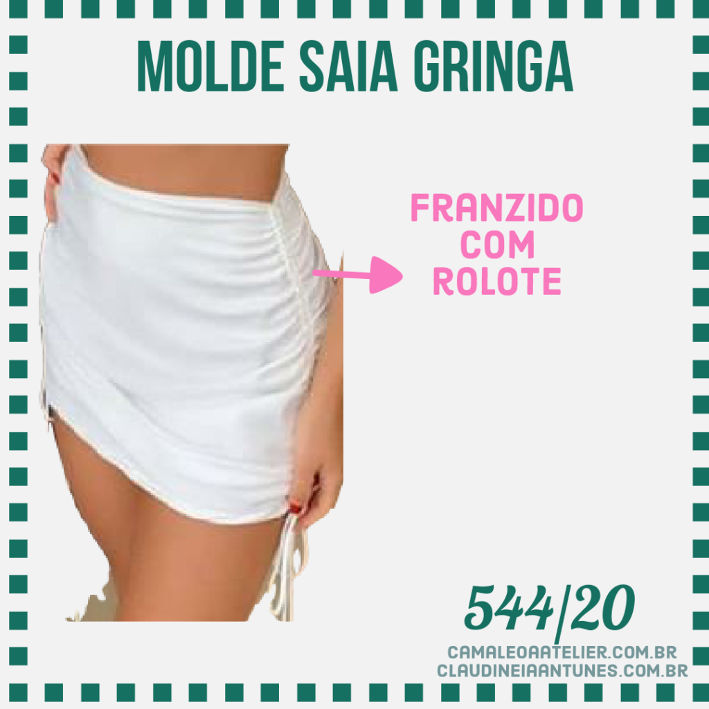 Molde Saia Gringa 544/20