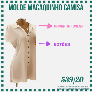 Molde Macacão Camisa 539/20