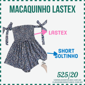 Molde Macacão Lastex 525/20
