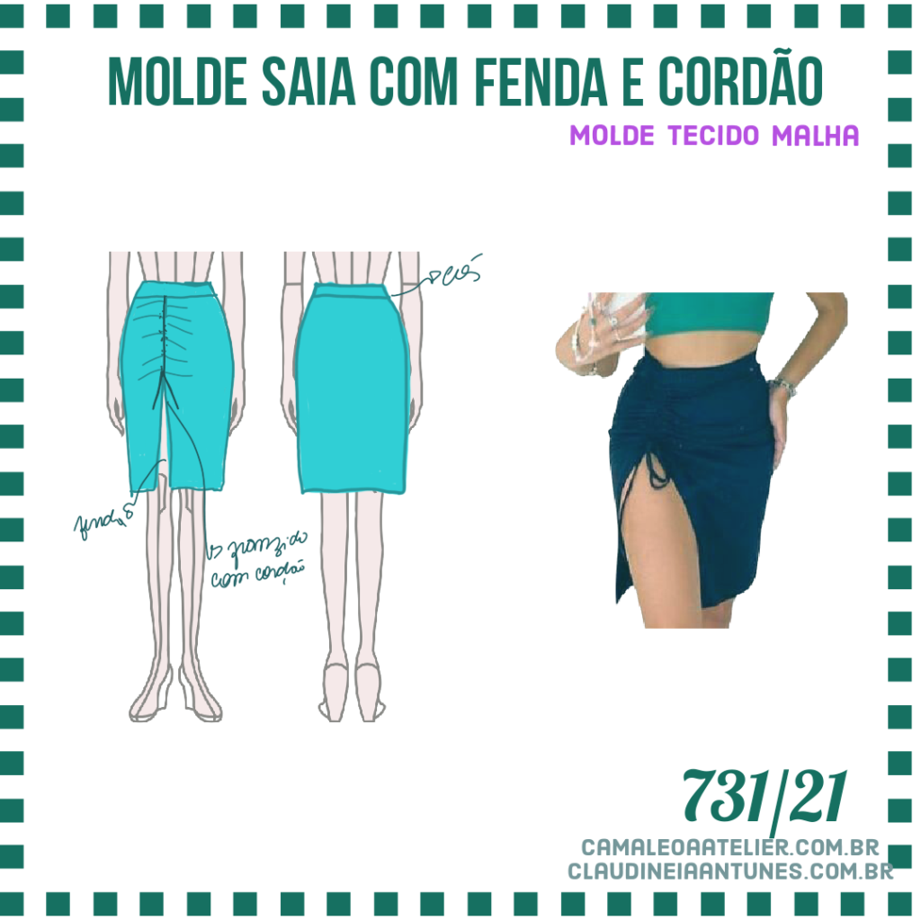 Molde Saia Malha 731/21