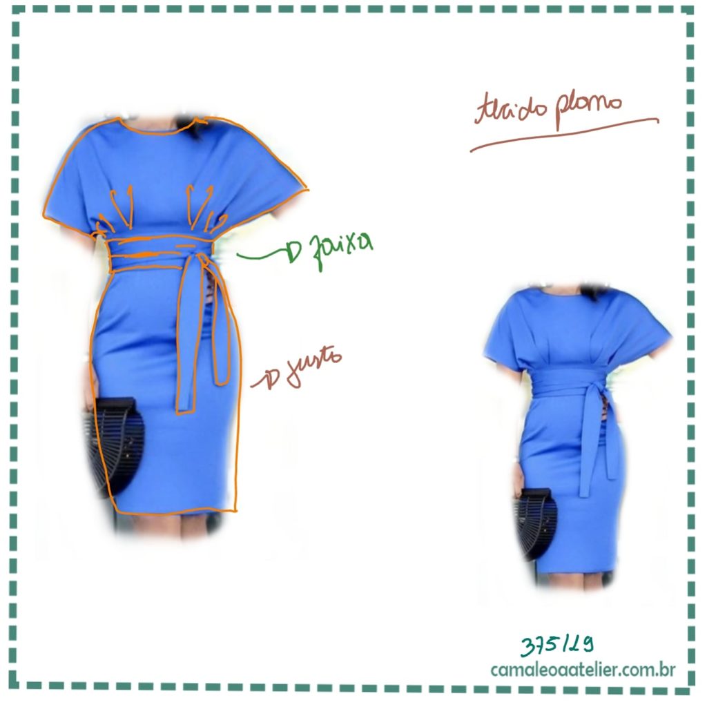 Molde Vestido Justo 375/19