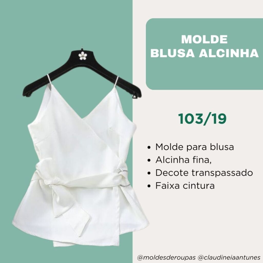 Molde Blusa Alcinha 103/19