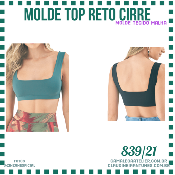 Molde Top Reto Cirre 839/21