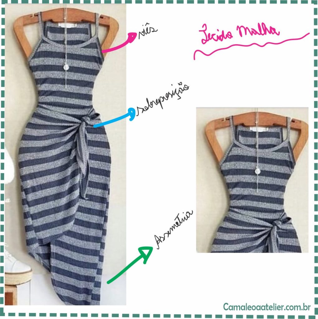 Molde Vestido Pareô Malha 164/19