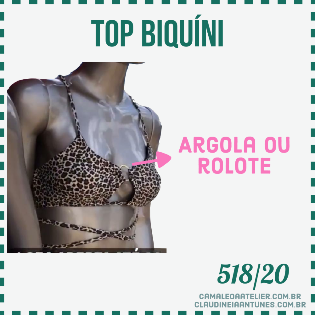 Molde Top Biquini 518/20