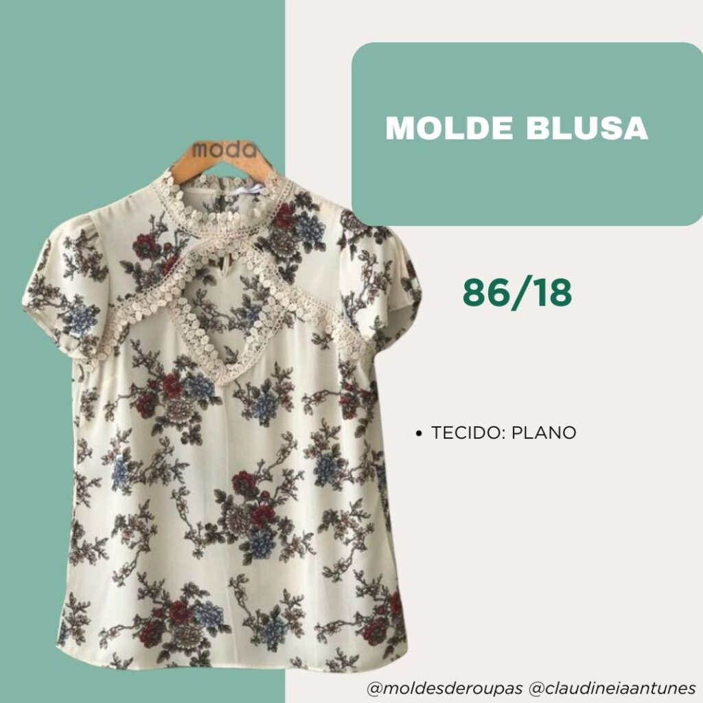 Molde Blusa 86/18