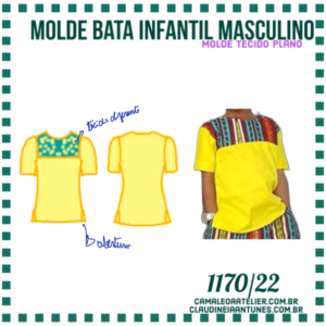 Molde Bata Infantil Masculino 1170/22