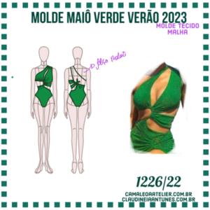 Molde 1226/22 Maio Verde Verão 2023