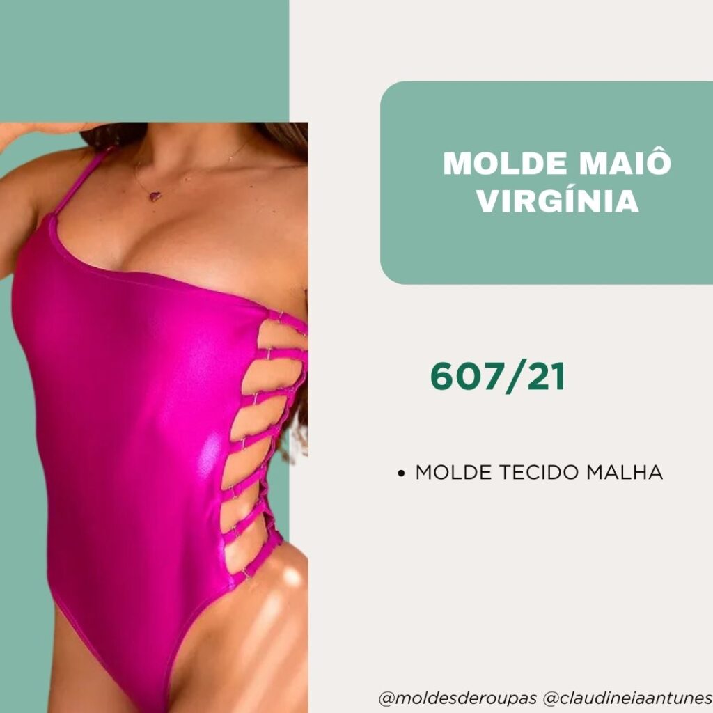 Molde Maiô Virgínia 607/21