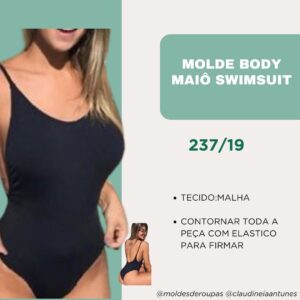 Molde Body Maiô Swimsuit  237/19