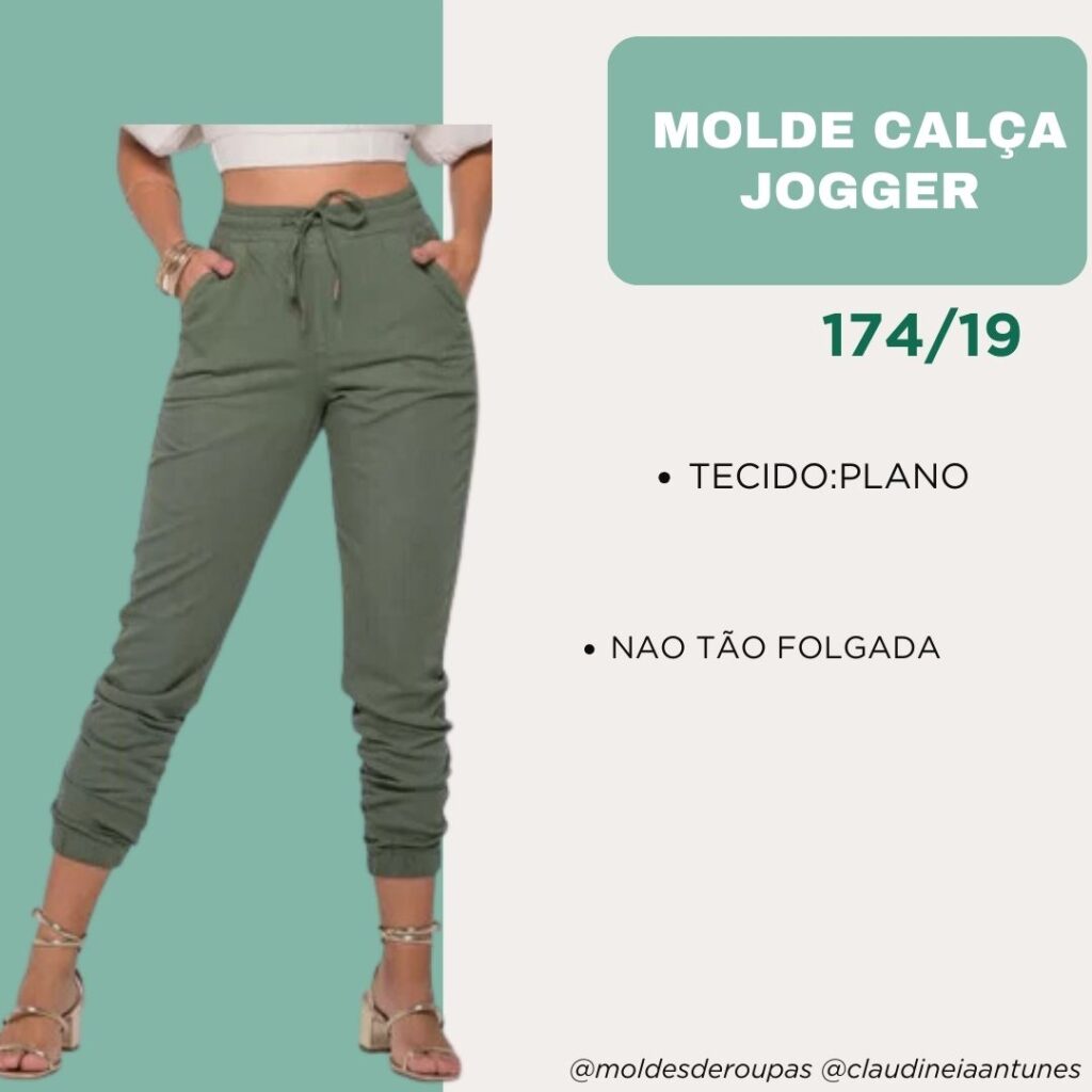 Molde Calça Jogger 174/19