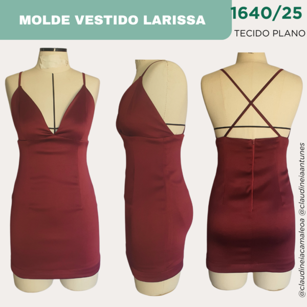 MOLDE VESTIDO LARISSA 1640/25